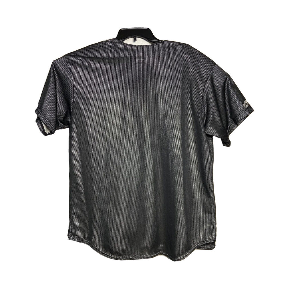 Colorado Rockies Majestic Black Lined Jersey Black Tag 90s Mens Size XL MLB - Picture 4 of 4